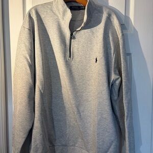 Ralph Lauren Light Gray Polo Sweat Shirt
